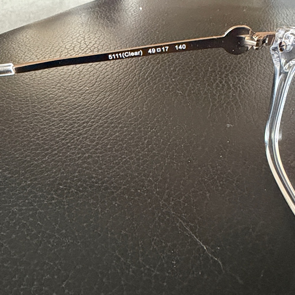 Coach Transparent Frame Eyeglasses - Picture 4 of 7